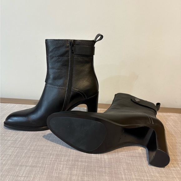 See By Chloe Black Heeled Boots - Picture 2 of 5